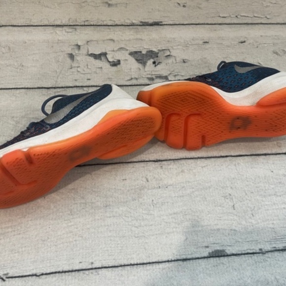 KD Nike Shoes Women’s Size 8 Kevin Durant Basketball VIII Ocean Fog Used - Picture 6 of 11